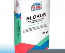 Монтажно-кладочная клеевая смесь Perel Blokus, 25 кг