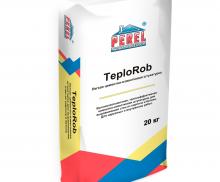 Цементно-известковая штукатурка Perel TeploRob, 20 кг